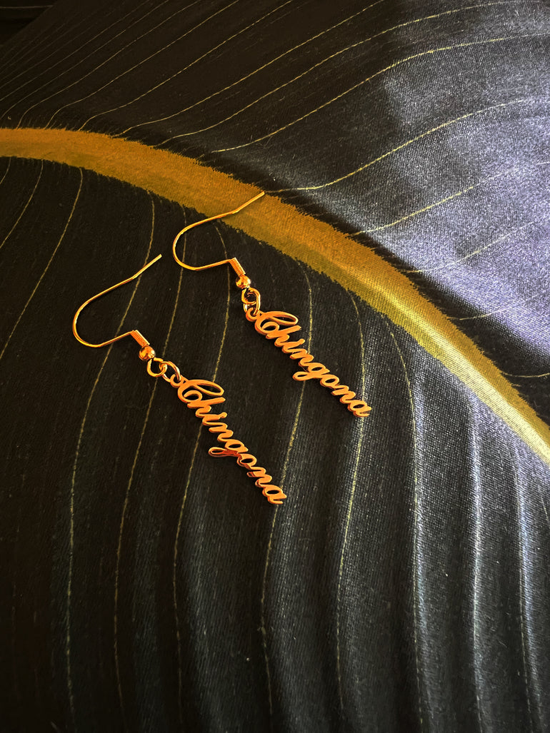 Chingona Drop Earrings - Oreja Linda