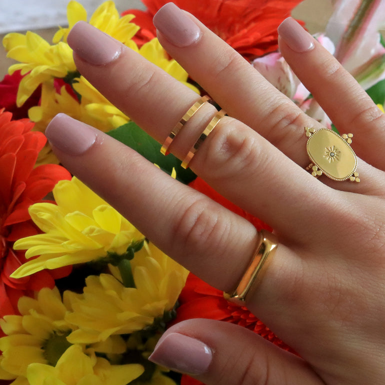 Guadalajara Gold Ring - Oreja Linda