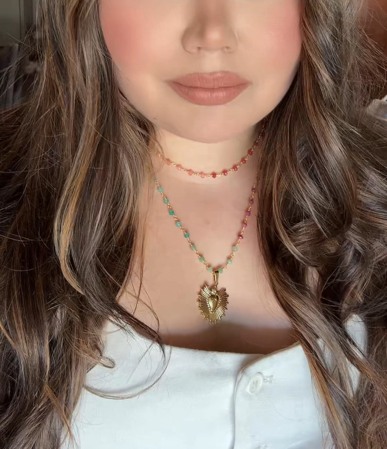 Corazón Pendiente - Oreja Linda