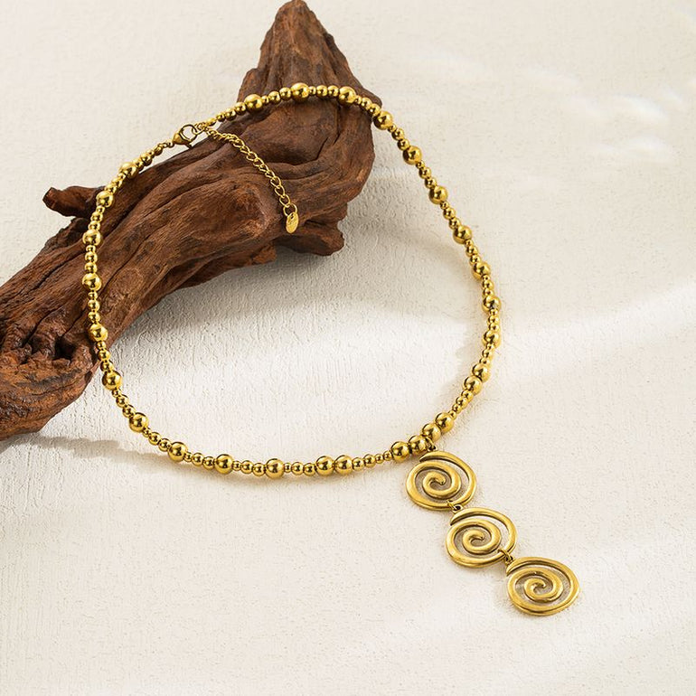 Mar y Oro Necklace - Oreja Linda