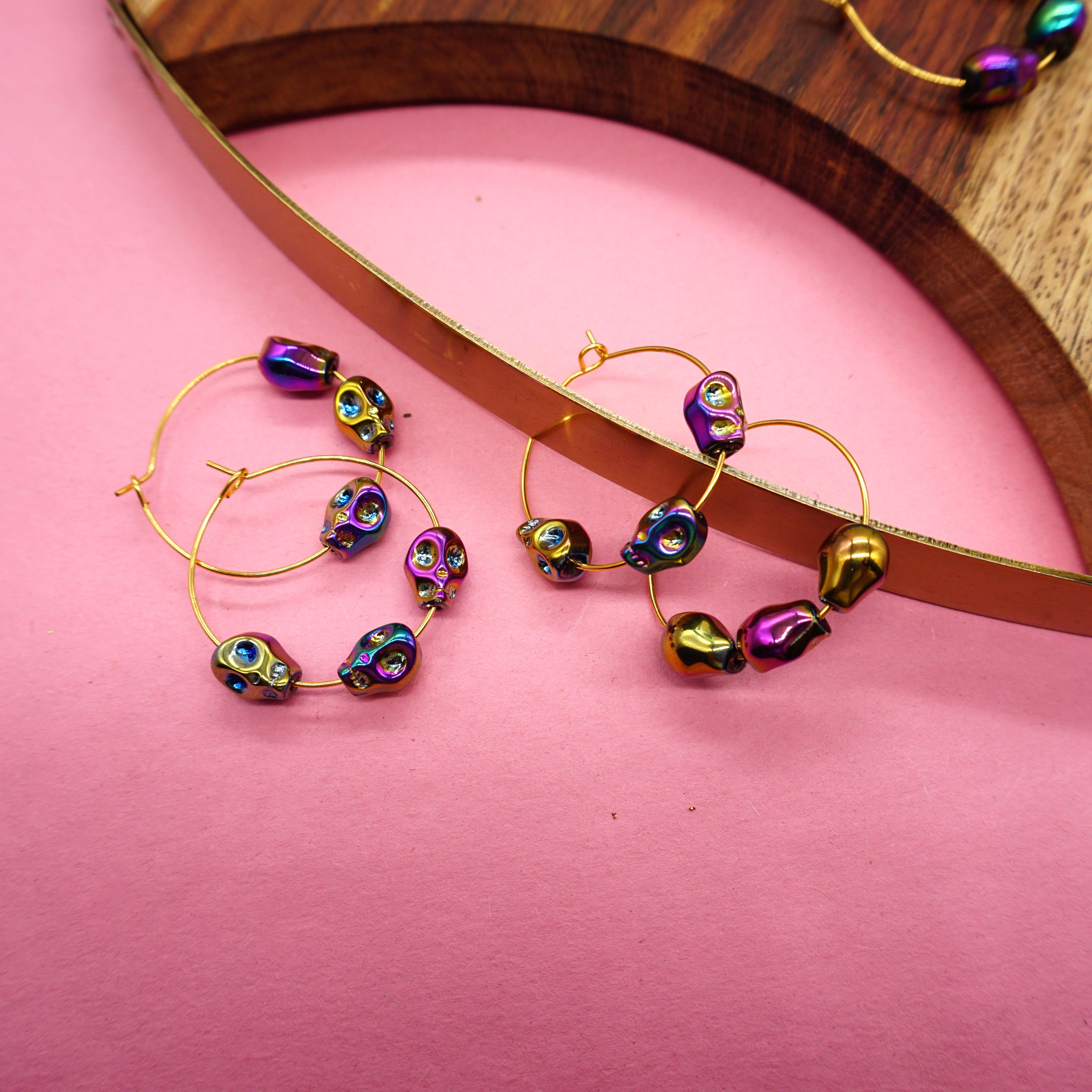 Calavera Hoops - Oreja Linda