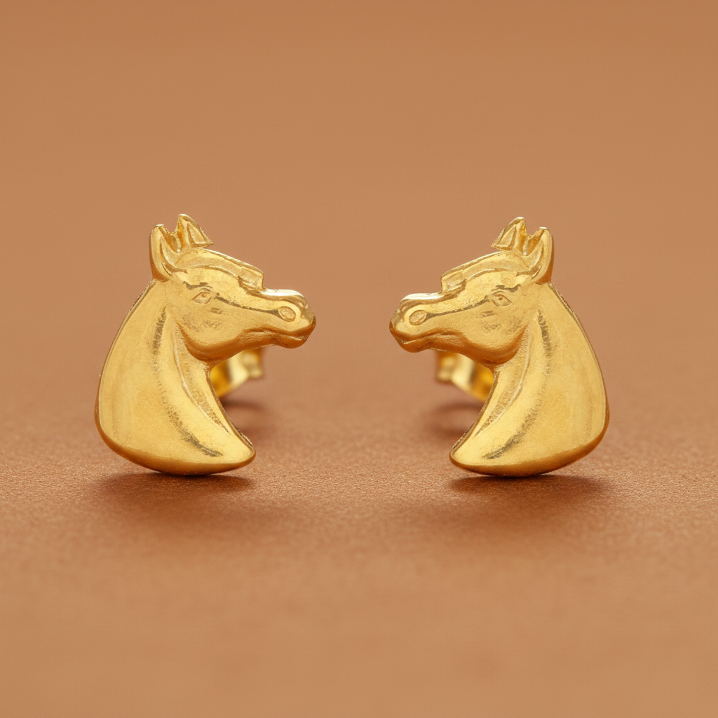 Celebrate strength and heritage with the Las Campeonas Stud Earrings. Gold-filled horse earrings inspired by Santa Anita memories, resilience, and timeless everyday style.